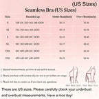 Women'S Seamless Pink Leopard Print Bra Wire-Free Bra Full Cup Soft Thin Mold Support Jelly Beauty Breathable Deep V Push up Bra