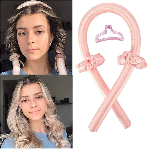 Heatless Curling Set | Satin-Look Overnight Curler